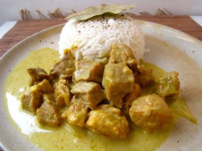 Sauté de porc au curry avec cookeo