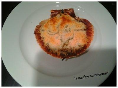 Coquilles St Jacques à la bretonne