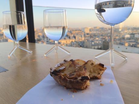 gouter tarte pomme vue sur paris