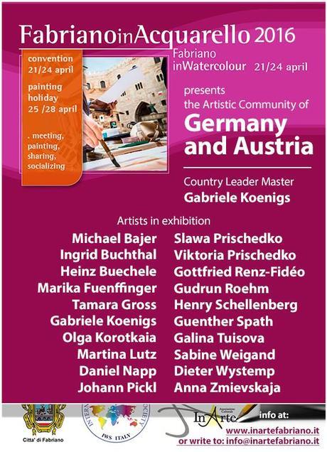 Fabriano 2016 Allemagne et Autriche