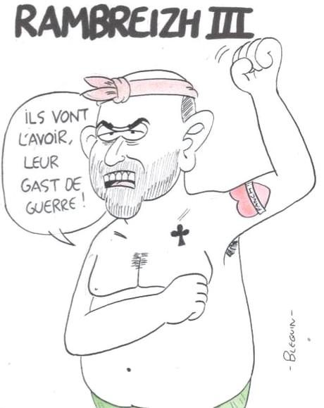 Un dessin prémonitoire réalisé après l'annonce de la candidature de Jean-Yves Le Drian aux élections régionales.