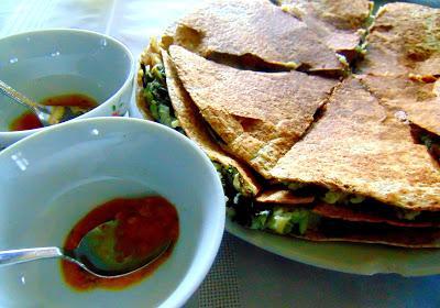 Quesadillas aux pommes de terre ... ou plutôt au colcannon Quesadillas aux pommes de terre ... ou plutôt au colcannon