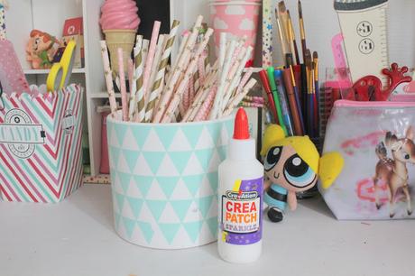 DIY : Un pot à crayons original avec des pailles ! ♥