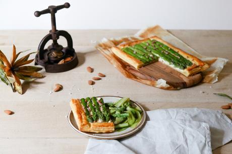 recette tarte aux asperges vertes