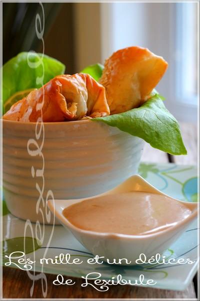 ~Rouleaux au poulet en pâte phyllo~