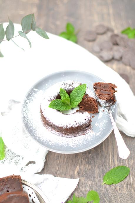 Petits gâteaux chocolat ~ menthe