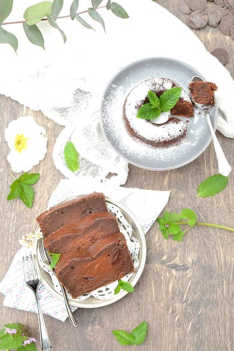 Petits gâteaux chocolat ~ menthe
