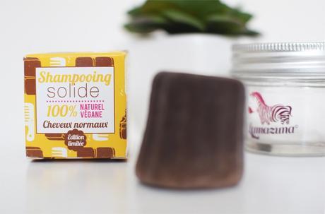 shampoing solide au chocolat lamazuna naturel vegan