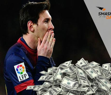 Messi a le plus gros portefeuille de footballeur en 2015