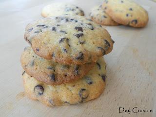 Cookies au levain aux pépites de chocolat Cookies au levain aux pépites de chocolat
