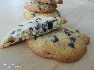Cookies au levain aux pépites de chocolat Cookies au levain aux pépites de chocolat