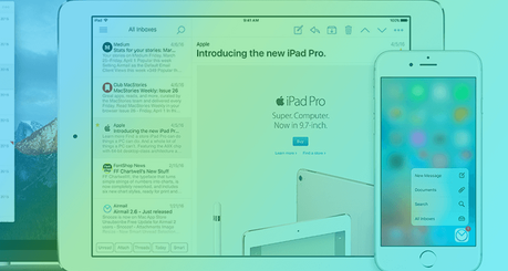 Airmail prend le large sur iPad Pro