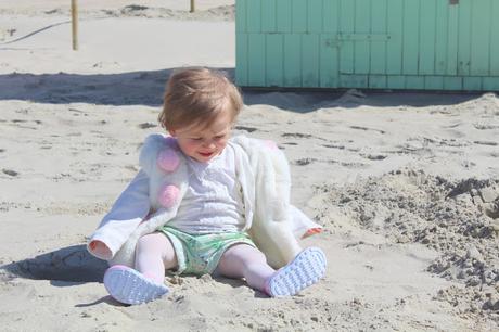 Et pour la première fois, la plage ♥