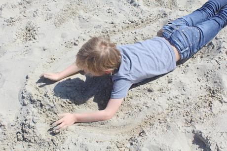 Et pour la première fois, la plage ♥