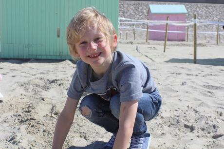 Et pour la première fois, la plage ♥