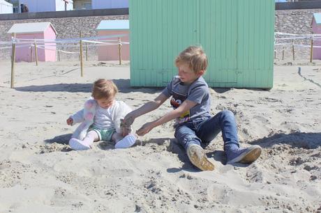 Et pour la première fois, la plage ♥