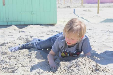 Et pour la première fois, la plage ♥