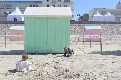 Et pour la première fois, la plage ♥