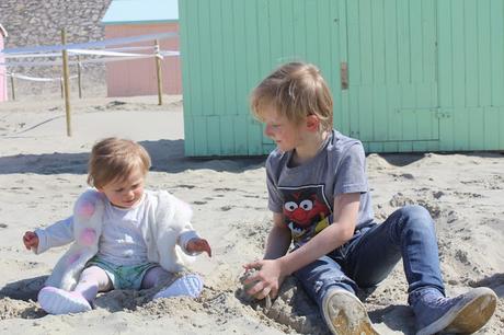 Et pour la première fois, la plage ♥