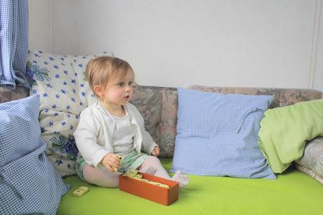 Et pour la première fois, la plage ♥