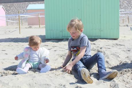 Et pour la première fois, la plage ♥