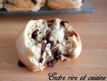 Scones aux pépites de chocolat