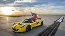 Hennessey Venom GT Spyder : un nouveau record de vitesse