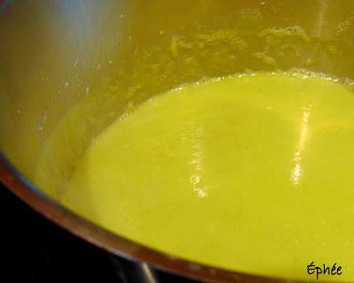 Soupe aux pois verts