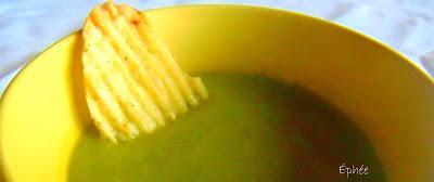Soupe aux pois verts