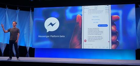 Conférence F8 de Facebook édition 2016 : Messenger se dote de l’intelligence artificielle