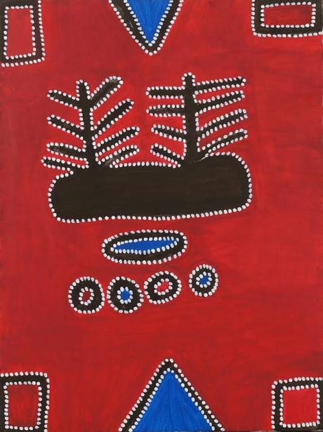 La peinture et la sculpture aborigènes à la galerie3032, Paris 7