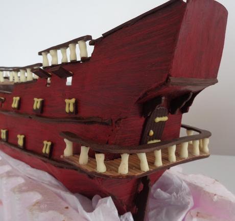 Le Bateau des pirates en chocolat