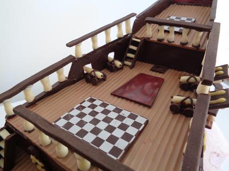 Le Bateau des pirates en chocolat