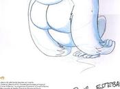 Dédicace d'un gorille dans ville Sylvain Brosset