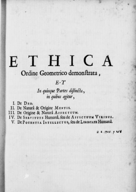 Spinoza_Ethica