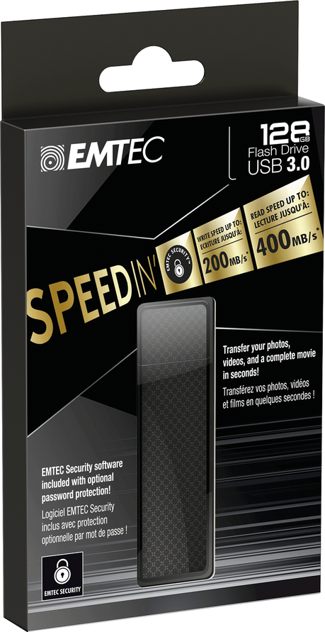 EMTEC Clef USB 3.0 SpeedIN 128 gb screen16