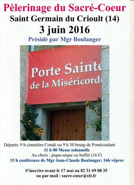 3 juin 2016 Pèlerinage du Sacré-Coeur