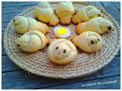 Brioche poussin au thermomix ou sans 