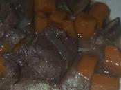 Bœuf bourguignon, pommes vapeur point