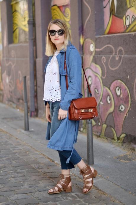 Denim Trench