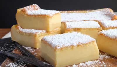 Recette Gâteau magique à la vanille