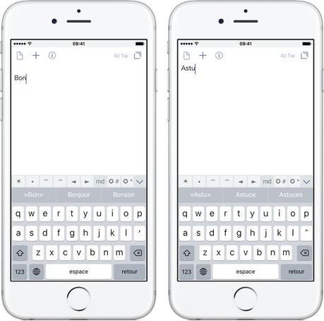 Astuce iPhone: comment réinitialiser le dictionnaire