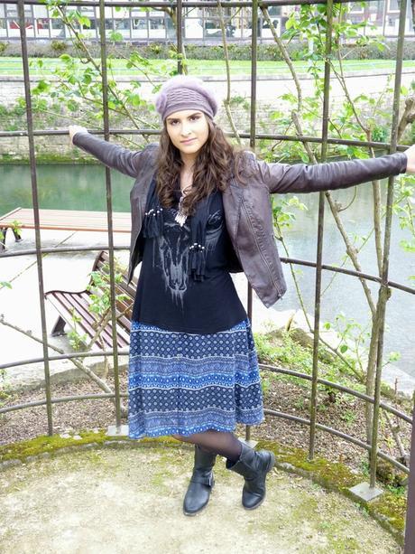 Le bonnet à fleur Look Coton du Monde