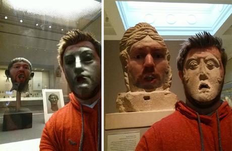 Des « Face Swap » au British Museum de Londres