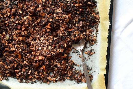 granola amarante chocolat cacao cru pauvre en sucre