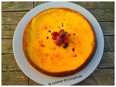 Flan à la ricotta et framboises au thermomix ou sans Flan à la ricotta et framboises au thermomix ou sans