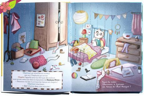 Les chats masqués : les bijoux volés de Nancy Guilbert et Séverine Duchesne - éditions frimoüsse