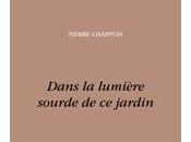 (note lecture) Pierre Chappuis, "Dans lumière sourde jardin", Laurent Albarracin