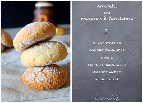 Amaretti ou macaron à l'ancienne 2