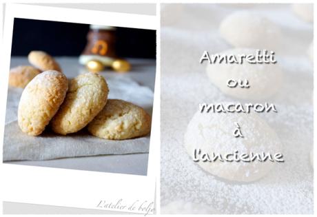 Amaretti ou macaron à l'ancienne 4